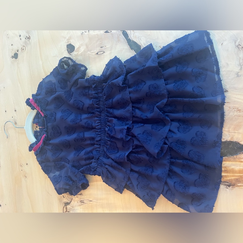 Navy blue dress